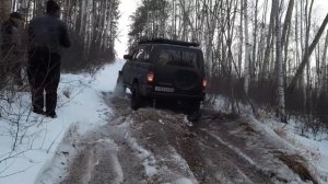 UAZ PATRIOT с двигателем IVECO на всех блоках . Штурмуем горку. У Лексуса день не задался. OffRoad