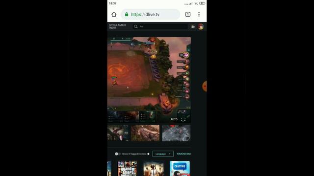 Dliveda telefon ile canlı yayın açma - dlive dlivemobile dlivemobilestream