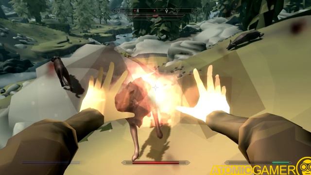 Skyrim - 1995 mode AKA TF2 mode AKA Runescape mode AKA Minecraft mode! смотреть онлайн