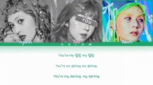 [Karaoke] HYUNA & DAWN "PING PONG" (Color Coded Eng/Rom/Han/가사) (3 Members)