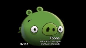 Special character (Bad Piggies) voice actor