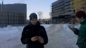 В Челябинске упал Метеорит