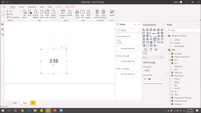 Power BI Series - DIVIDE() смотреть онлайн