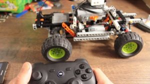 Подключение Sbrick + и джойстик. Управляем LEGO Technic с помощью джойстика.
