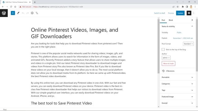 Pinterest Downloader Wordpress Plugin - Videos, Images, And Gif Downloader смотреть онлайн