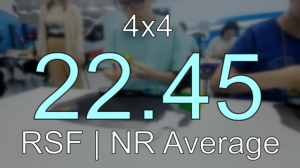 22.45 RSF 4x4 NR Average (21.36 RSF NR Single) // Yakovlev Moscow Cup 2023