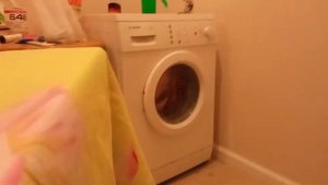 Конец стирки 60 эко и начинается Отжим в стиральной машине Bosch Maxx5