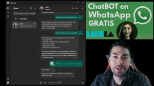 LuzIA ChatGPT en WhatsApp GRATIS - Tutorial para usar inteligencia artificial en el móvil