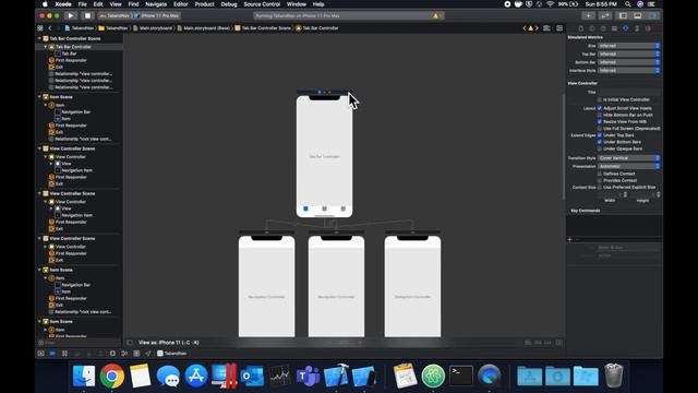 Create Tab Bar App with Navigation in Swift 5 (Xcode 11) - 2023 iOS смотреть онлайн