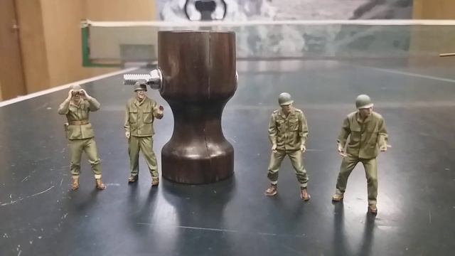Роспись миниатюры в 1/35. Отчёт для камрадов!)