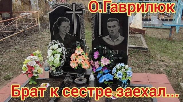 Мама...Брат к сестре заехал...автор Народный Артист  Украины Олег Гаврилюк .
