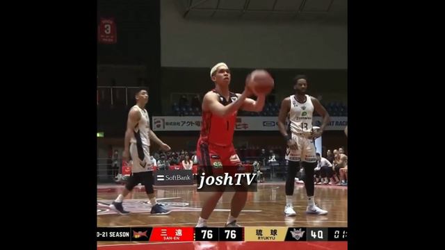 Thirdy Ravena highlight kontra ryukyu golden kings.