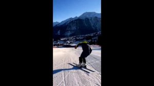 WORLD CUP SKI RACERS FREE SKIING # 25