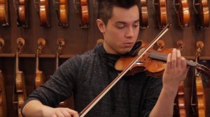 Eric Caldwell, Washington D.C. 2016 3/4 violin demonstration