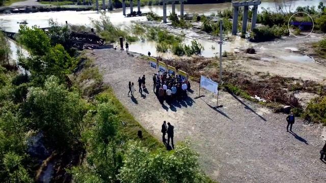 Візит президента 09/07/2020 на об'єкти постраждалі внаслідок повені, міст через Прут в с.Маршинці смотреть онлайн