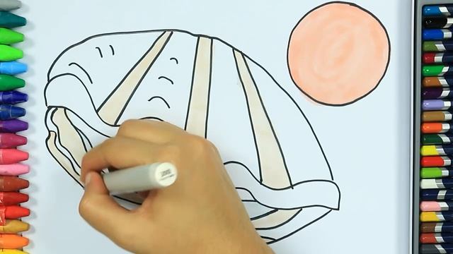 Как нарисовать жемчужный ?| Раскраски детей HD | Рисование и окраска | Рисование для детей смотреть онлайн