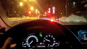 BMW 520i 2018г.в. в движении