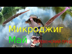 Майский окунь. Микроджиг.