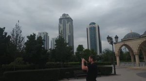 Город Грозный. Чеченская республика. Центр города