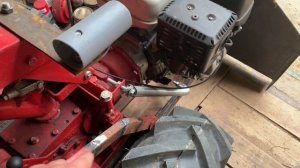 Мотоблок МТЗ с адаптером. Небольшая доработка передней навески.