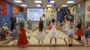 Новогодний утренник в старшей группе "Проделки Снежной Королевы", 2020 г.
