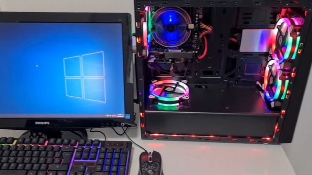 À Venda: PC GAMER I7 3770/NVIDIA GEFORCE GT 730 4GB /8GB DE RAM/SSD 240GB/ GABINETE ODYSSEY RGB смотреть онлайн