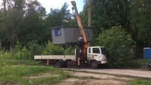 Перевозка бытовок