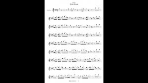 Ehrling - Sthlm Sunset (Sheet Music for Tenor Saxophone)
