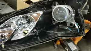Mazda 6 - Замена штатных ксеноновых линз