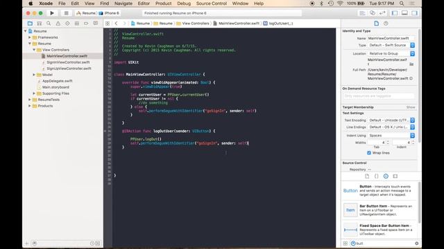 How to Develop iOS Apps with Parse in Swift 2.0: V3 смотреть онлайн