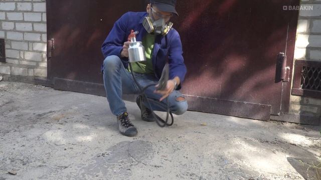 ПЕСКОСТРУЙ в гараже. Как сделать пескоструйную камеру за 15 минут. Ep.8 смотреть онлайн