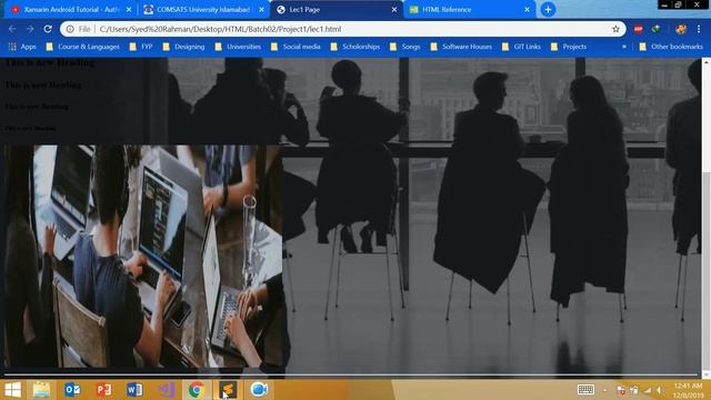 Introduction to html CSS and Bootstrap lecture 02 смотреть онлайн