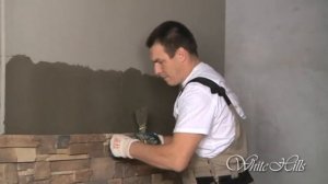 Шаг № 10. Укладка по стене | White Hills