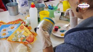 Мастер-класс по декору горшков для цветов - Alexgrim Studio