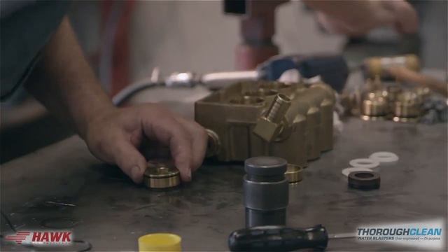 How to - change the seals on a high pressure piston pump смотреть онлайн