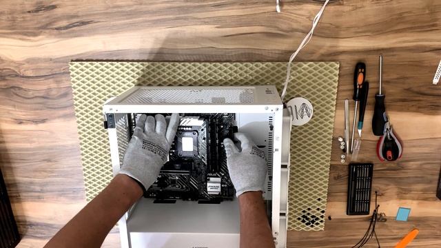 Сборка ПК на intel Core i5-12600KF и RTX4060Ti AERO OC в корпусе ARDOR GAMING Rare Minicase MS2 смотреть онлайн