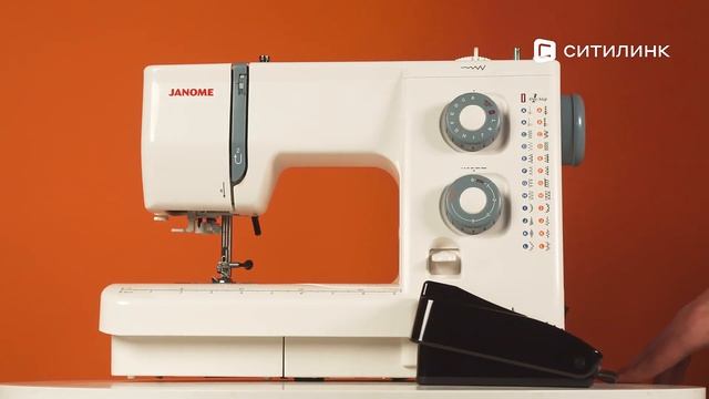 Обзор швейной машины Janome 525 S | Ситилинк смотреть онлайн