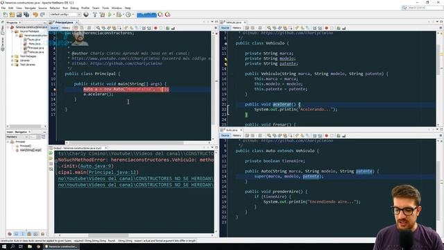 SUPER en Java ☕Los constructores NO se heredan ❌ смотреть онлайн