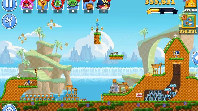 Angry Birds Friends Sonic & AB Friends Tournament part 1 Gameplay смотреть онлайн