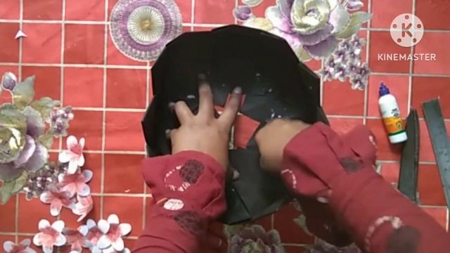 Home Decor Basket Paper/Simple Origami Paper Basket/How To Make A Beautiful & Amezing Flower Basket смотреть онлайн