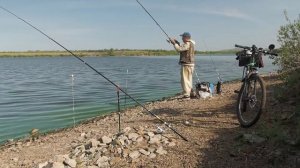 рыбалка на водохранилище