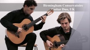 Juan Honorato and Alex Roche - Tango Suite  by Astor Piazzolla