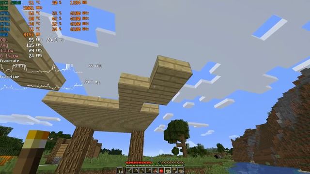 Minecraft RTX 2060 + i3 9100F 1080p Gameplay смотреть онлайн