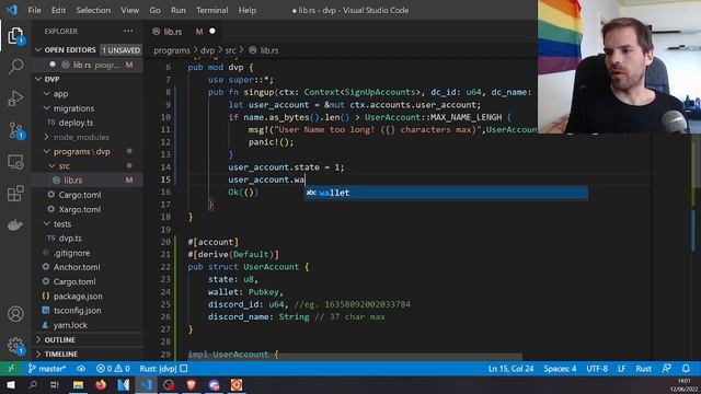 How to code a Solana Program [Solana Tutorial] - Jun 12th '22