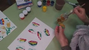 Нетрадиционное рисование "Бабочка"