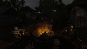 S.T.A.L.K.E.R. - Разговоры Сталкеров у Костра. Деревня Новичков