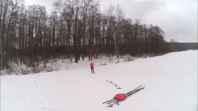 Прогулка на лыжах