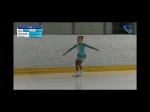 Сдача норматива "3 юношеский разряд" по фигурному катанию Агата Первушина Региональные соревнования