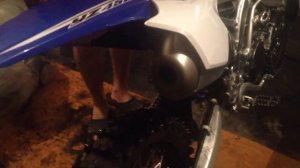 Yamaha YZ-450 F отсечка