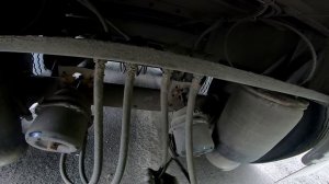 Первая поломка полуприцепа Нефаз/